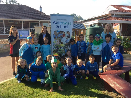 Applecross Primary School celebrates a decade as a Waterwise School