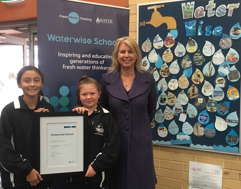 Campbell Primary School in Canning Vale celebrated 10 years participating in Water Corporation’s Waterwise Schools Program