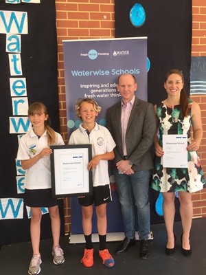 Freshwater Bay Primary School celebrates milestone recognition as a Waterwise School