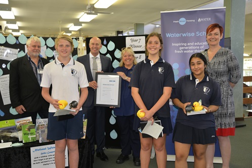 John Curtin College of the Arts recognised as a Waterwise School during National Water Week