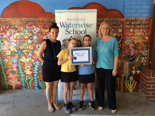 Mosman Park Primary School becomes a Waterwise School