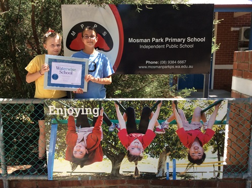 Mosman Park Primary School recognised as WA's 566th Waterwise School