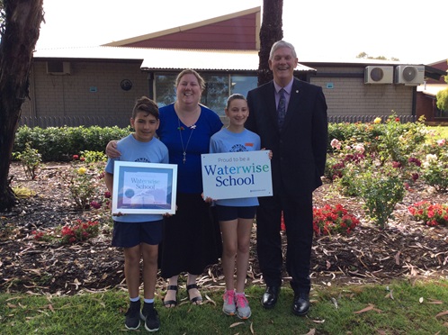 Newton Primary School recognised as a Waterwise School