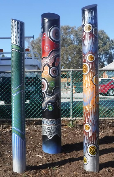 Artwork unveiled during NAIDOC Week at Water Corporation's office in Northam
