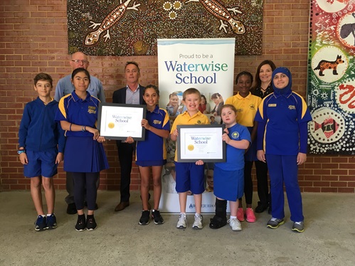 Westminster Primary School celebrates a decade as a Waterwise School