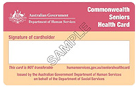 Commonwealth senior health card