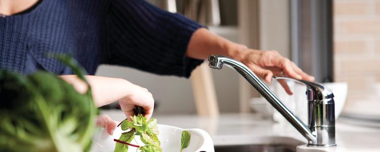Water In Kitchen Waterwise - Water Saving Tips & Advice