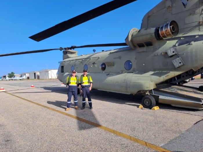 Crews flying into Kimberley