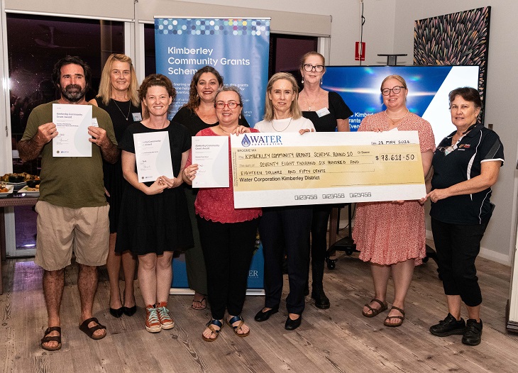 Broome recipients of Kimberley grants