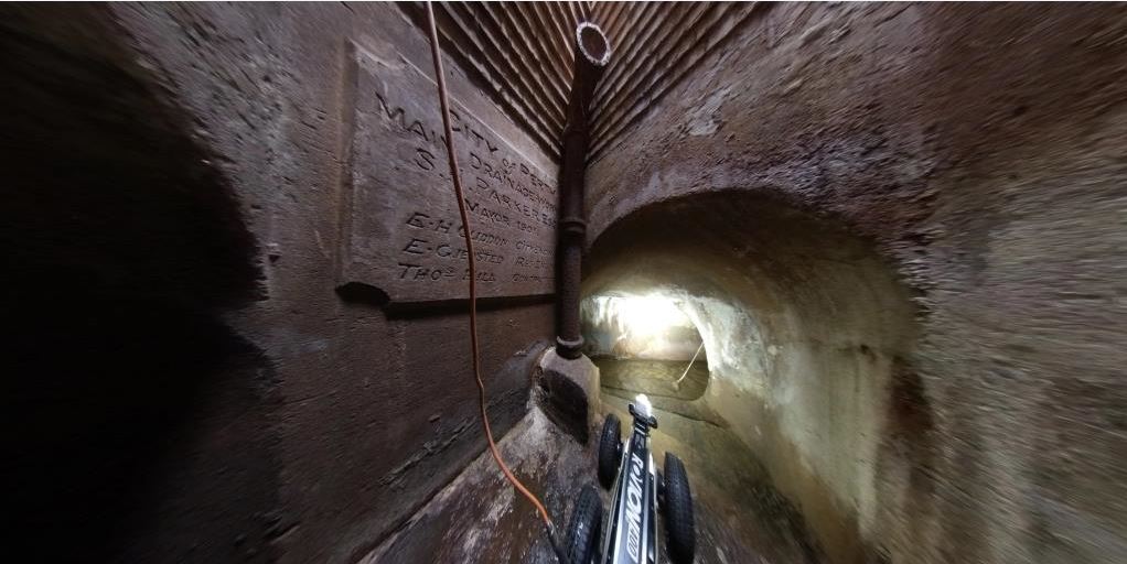 Foundation Stone tunnel shot