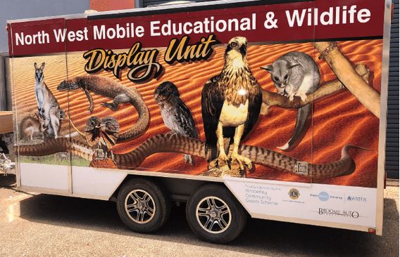 Native animal rescue trailer