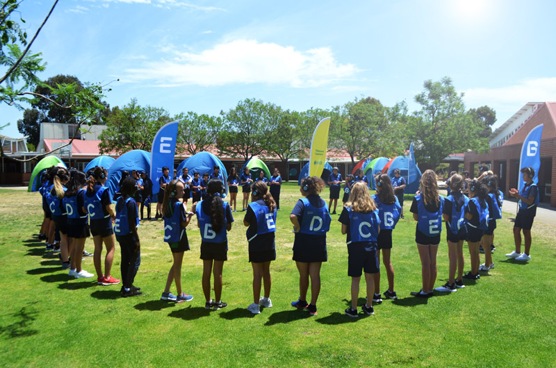 children participating in the waterwise experience