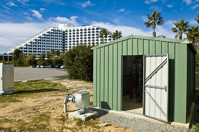 Crown Metropol Hotel and their new bore installation