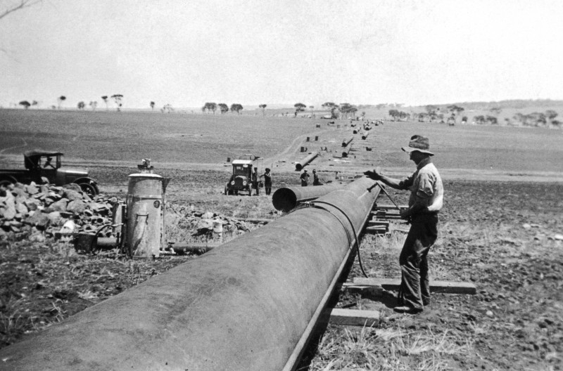 Golden Pipeline construction
