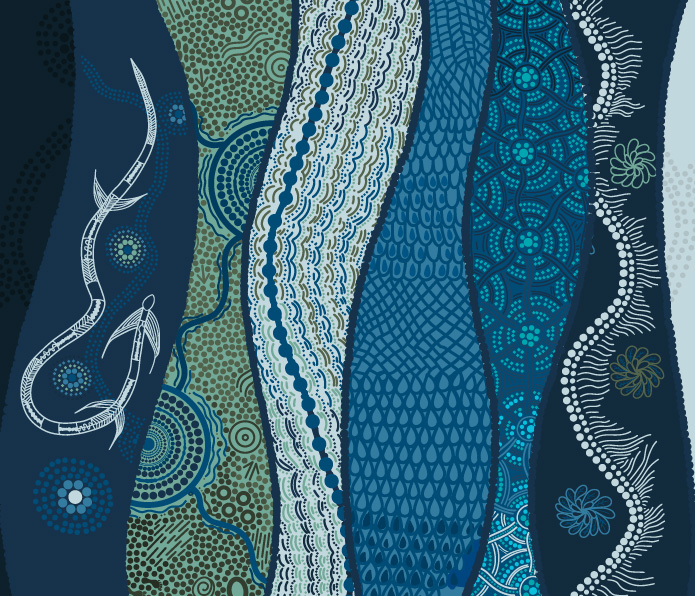 Water Corporation's new Aboriginal artwork