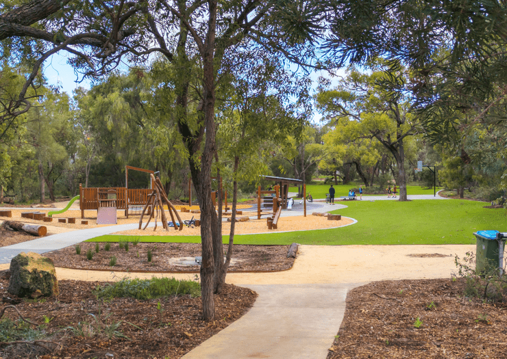 Kangaroo Paw Park in the City of Mandurah