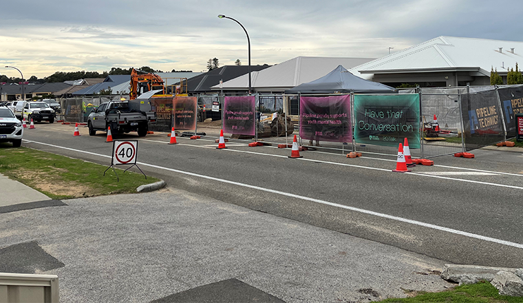 Hamilton Road restoration work