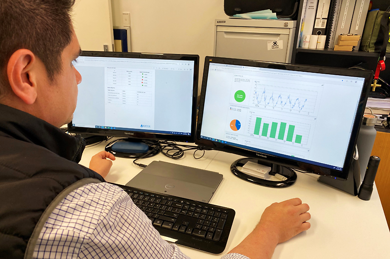 Belmont Forum's water use consumption monitoring software