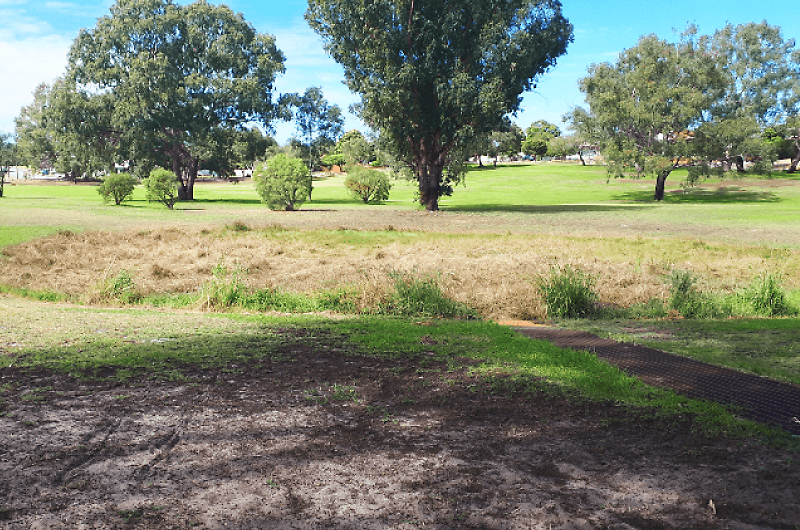 Mary Crescent Reserve stormwater basin – prior to construction
