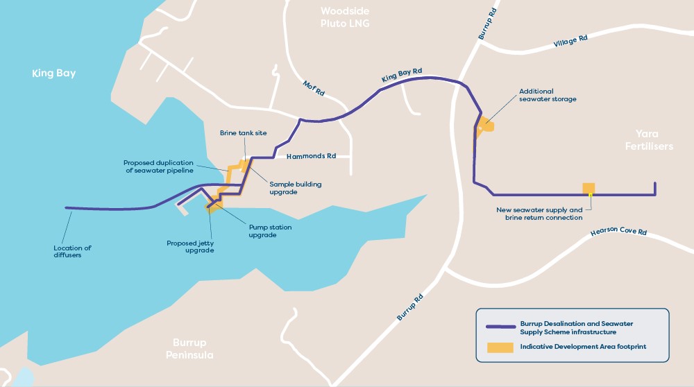 Map of work