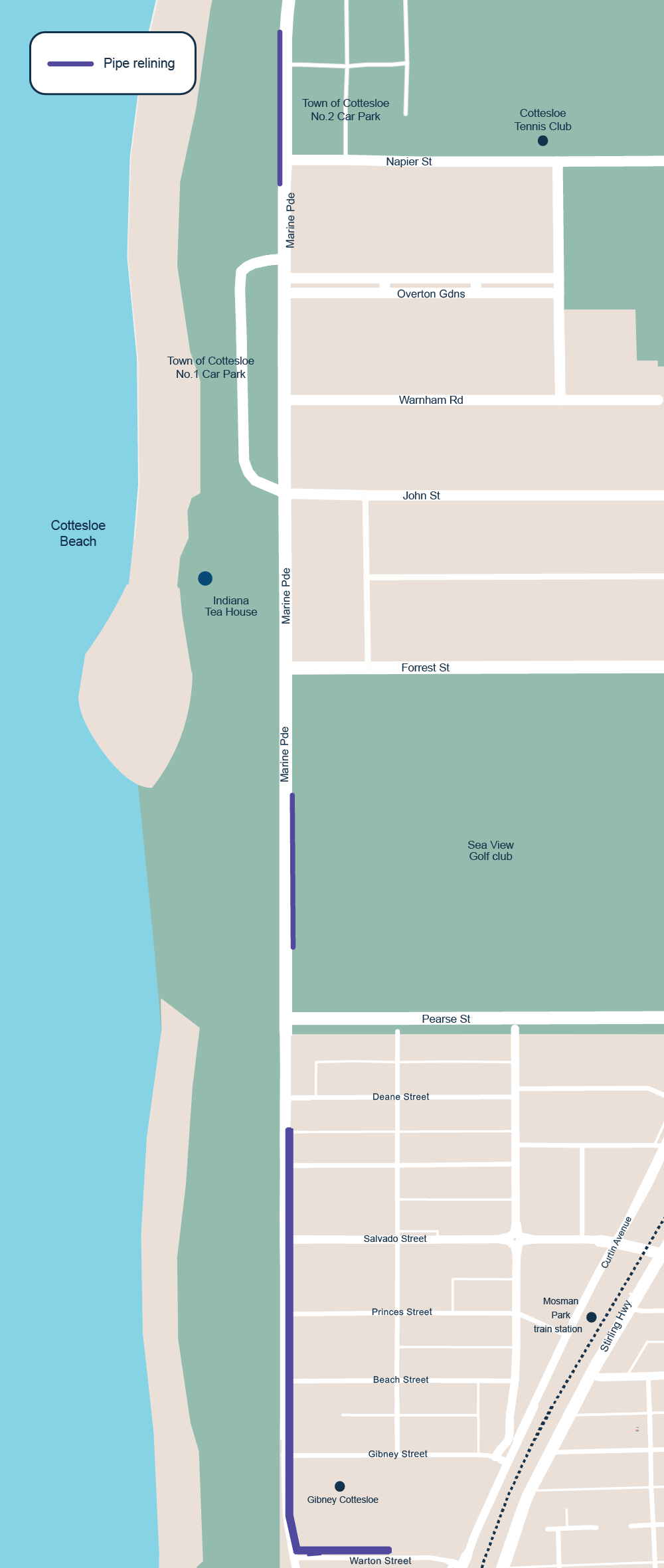 Detour Map