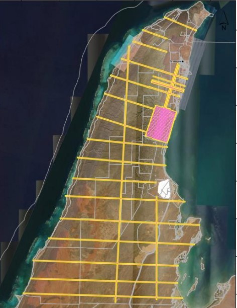 Survey area - exmouth water source planning