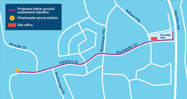 Mindarie map of works
