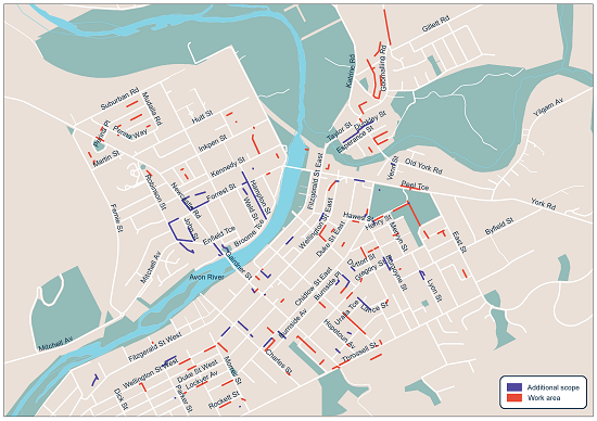 Northam map