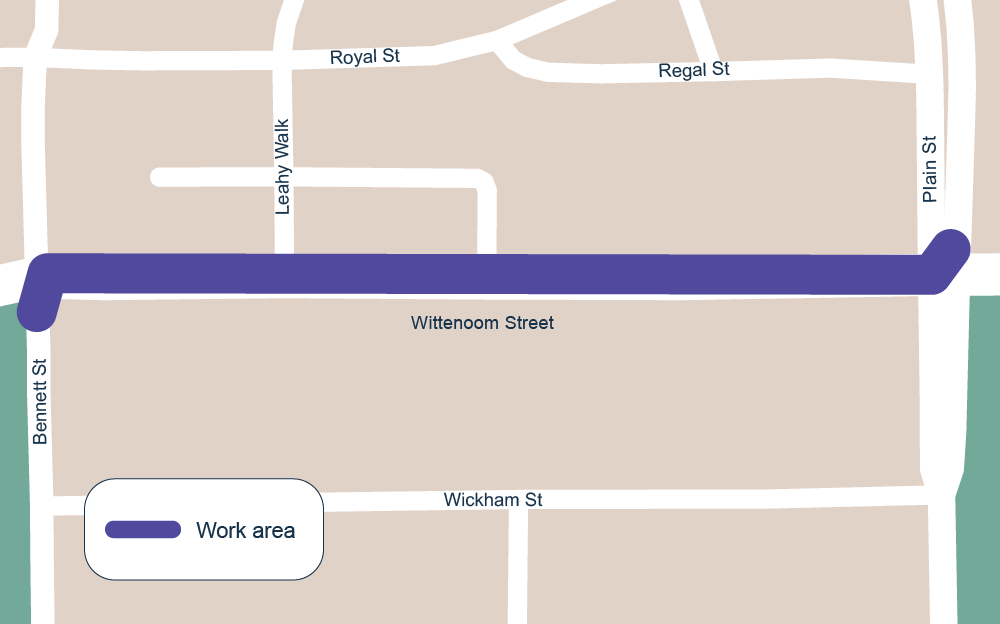 street map overview
