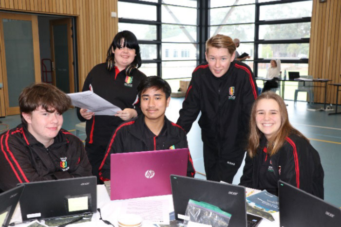 Northam Senior High School students at Think Tank