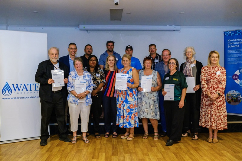 Kimberley Community Grants Scheme presentation ceremony