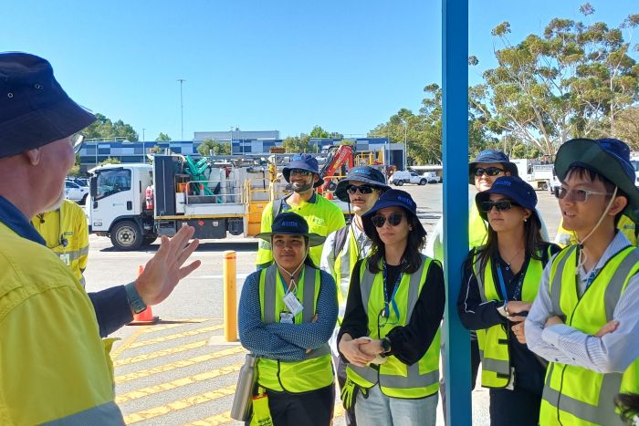 Water Corporation's newest graduates during their induction in February 2026