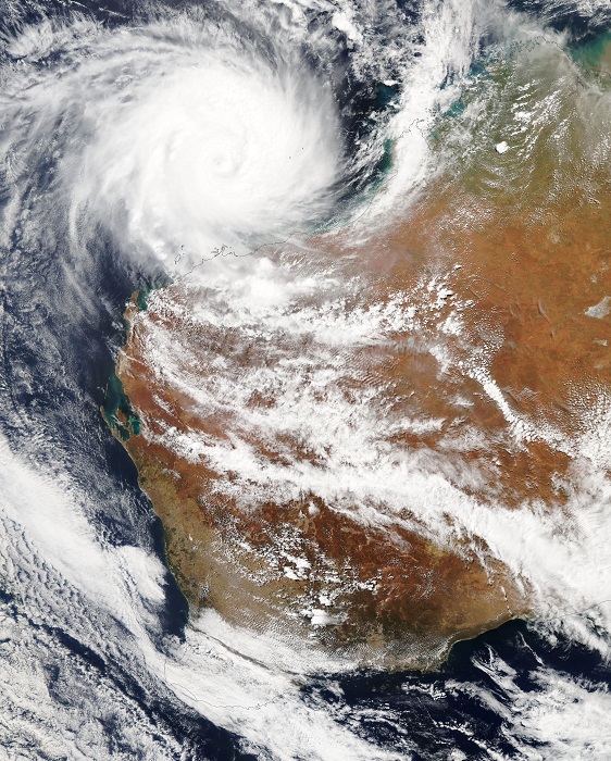 Cyclone veronica 2019