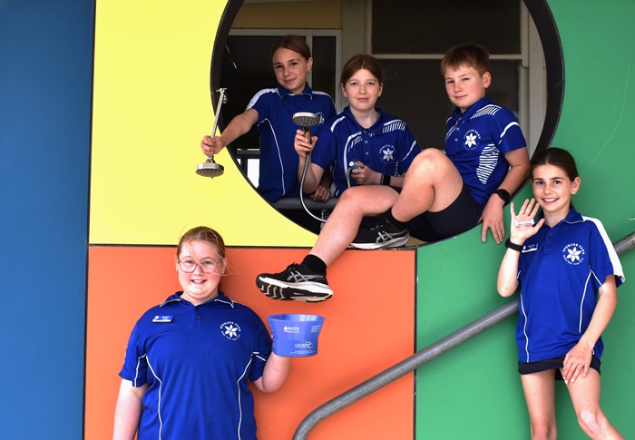 Spencer Park Primary School's waterwise year 5 and 6 students