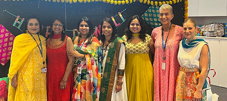 Image of staff during Dilwa celebrations at Water Corporation
