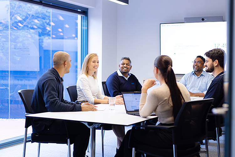 Image of employees as part of the Return to Work Program