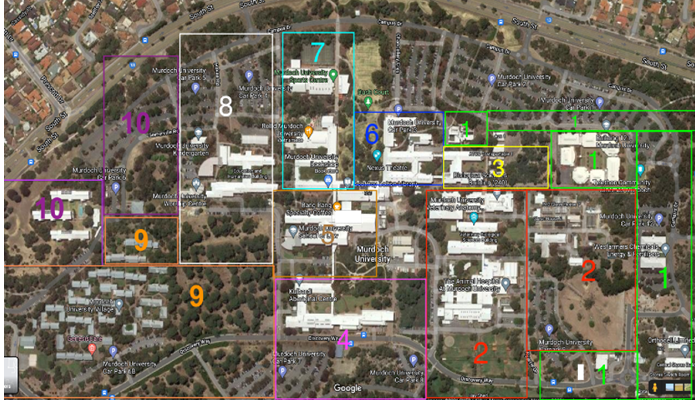 Sections of isolation testing to be carried out – one section at a time