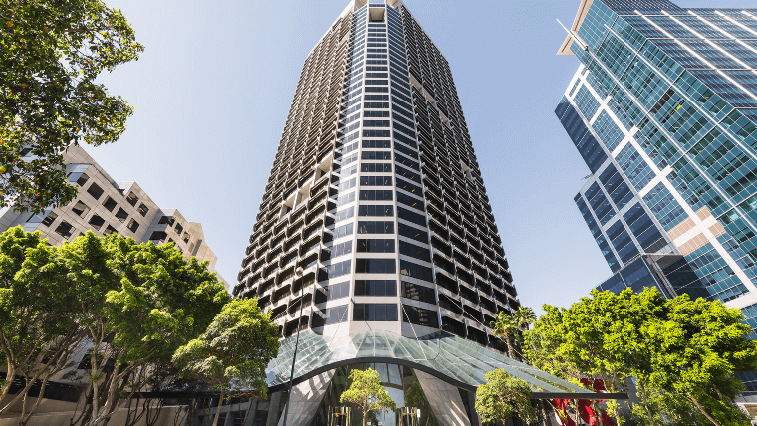 QV1 building in Perth City