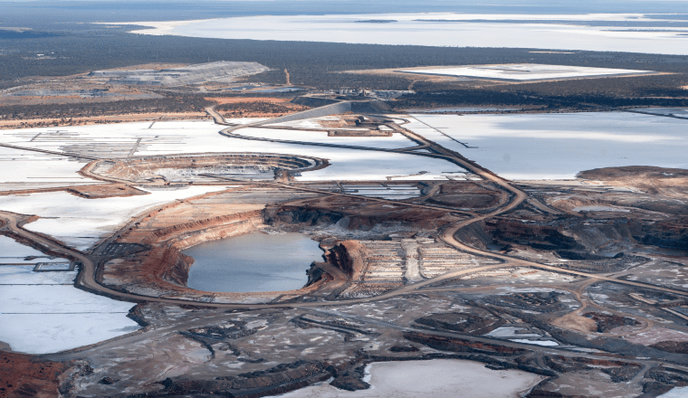 Kambalda site aerial