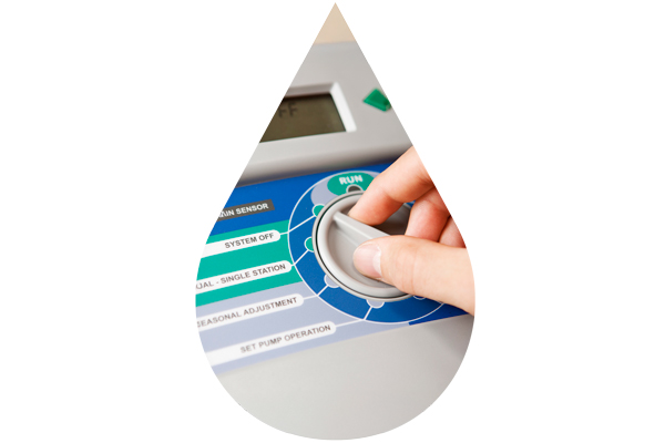 Switching off an irrigation controller