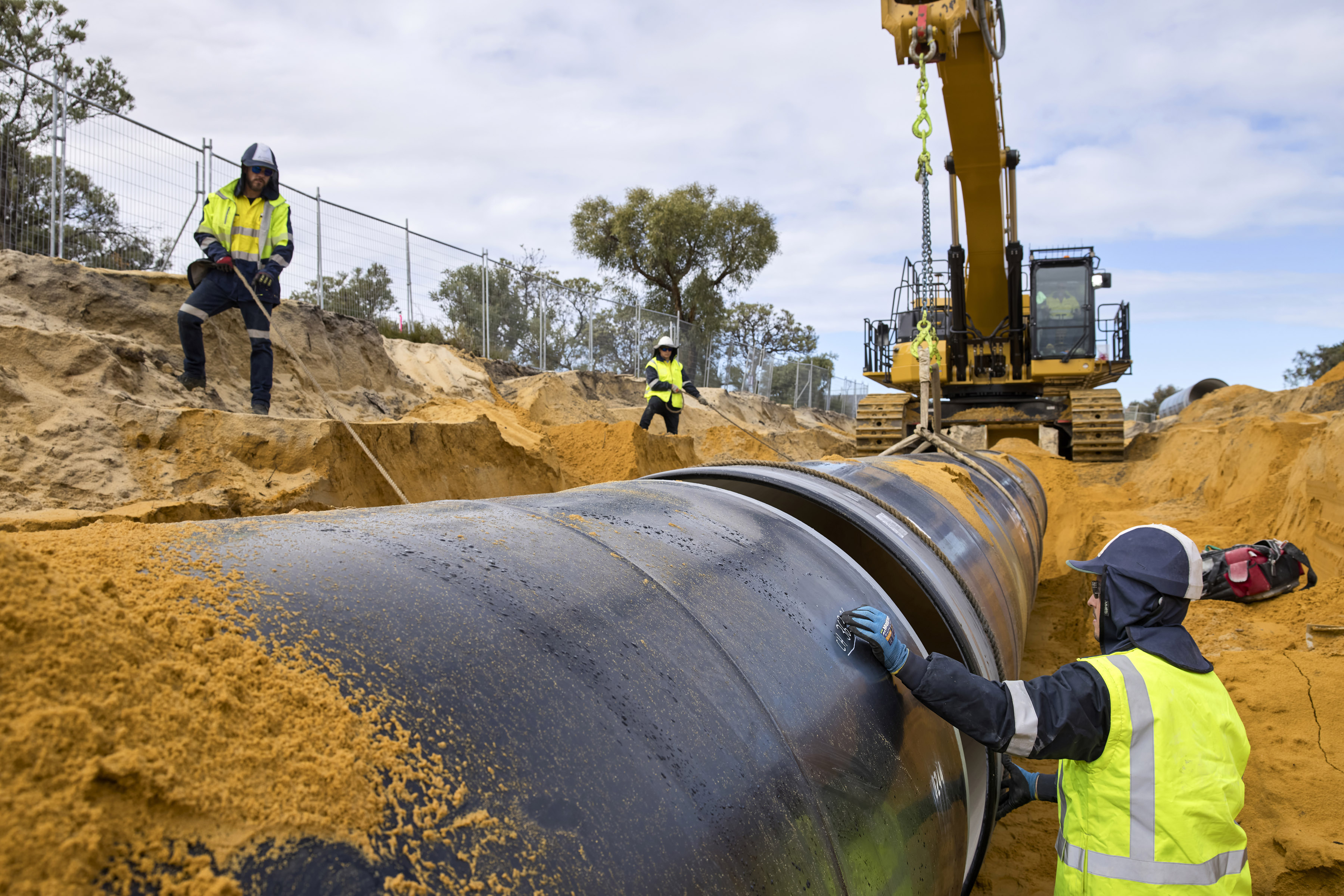 Pipeline, trunk main, pipe