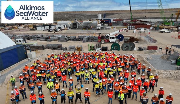 Alkimos SeaWater Alliance team photo