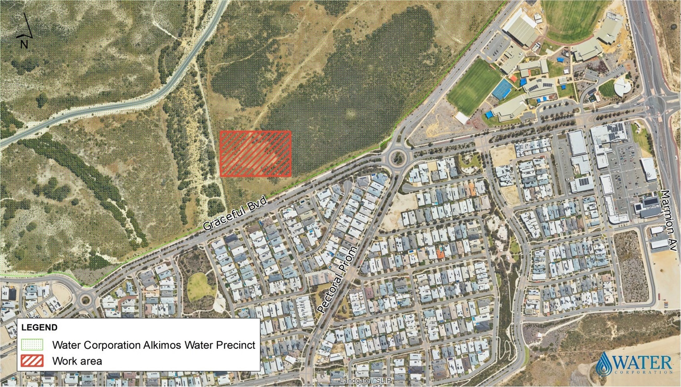 April 2025 project update map