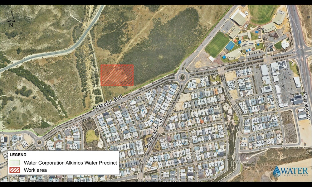 April 2025 project update map