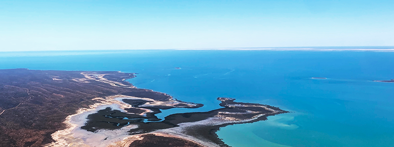 exmouth aerial photo