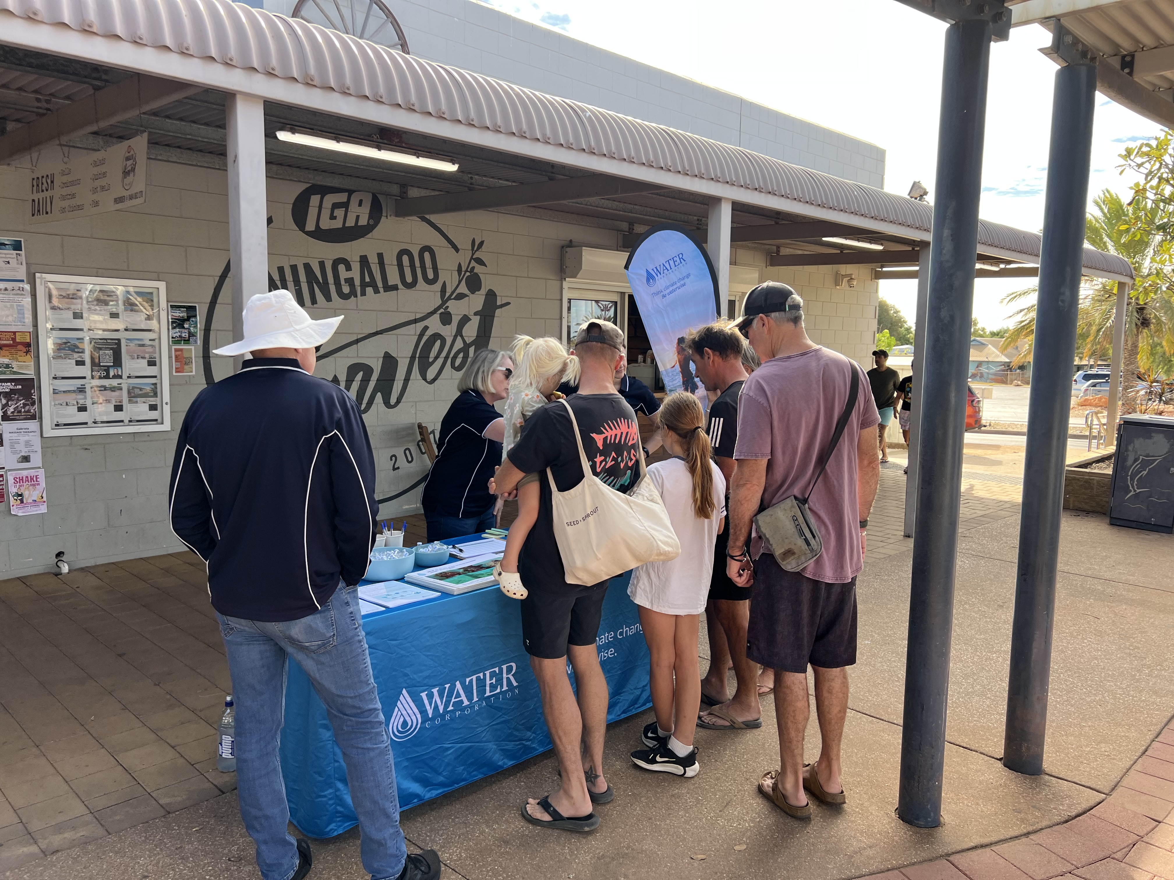 Exmouth community drop-in sessions August 2025