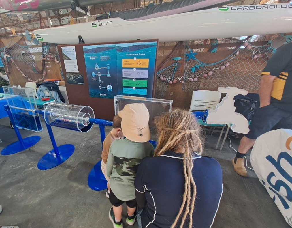 Project team at All at Sea Saturday Albany event