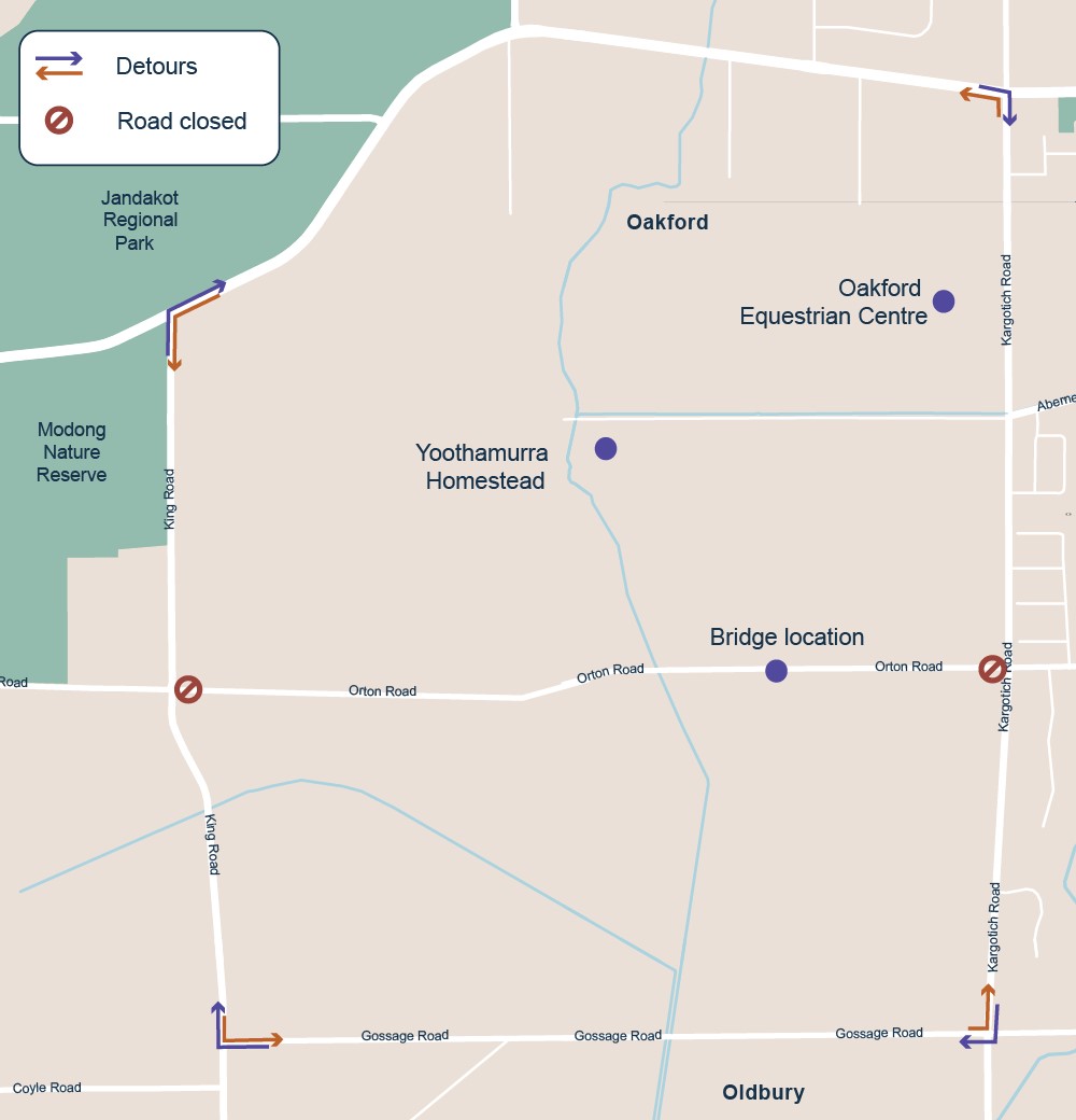 Detour Map