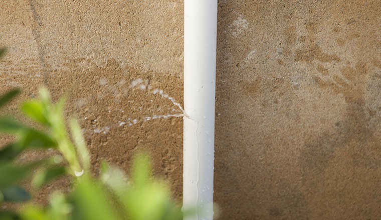 Water leak